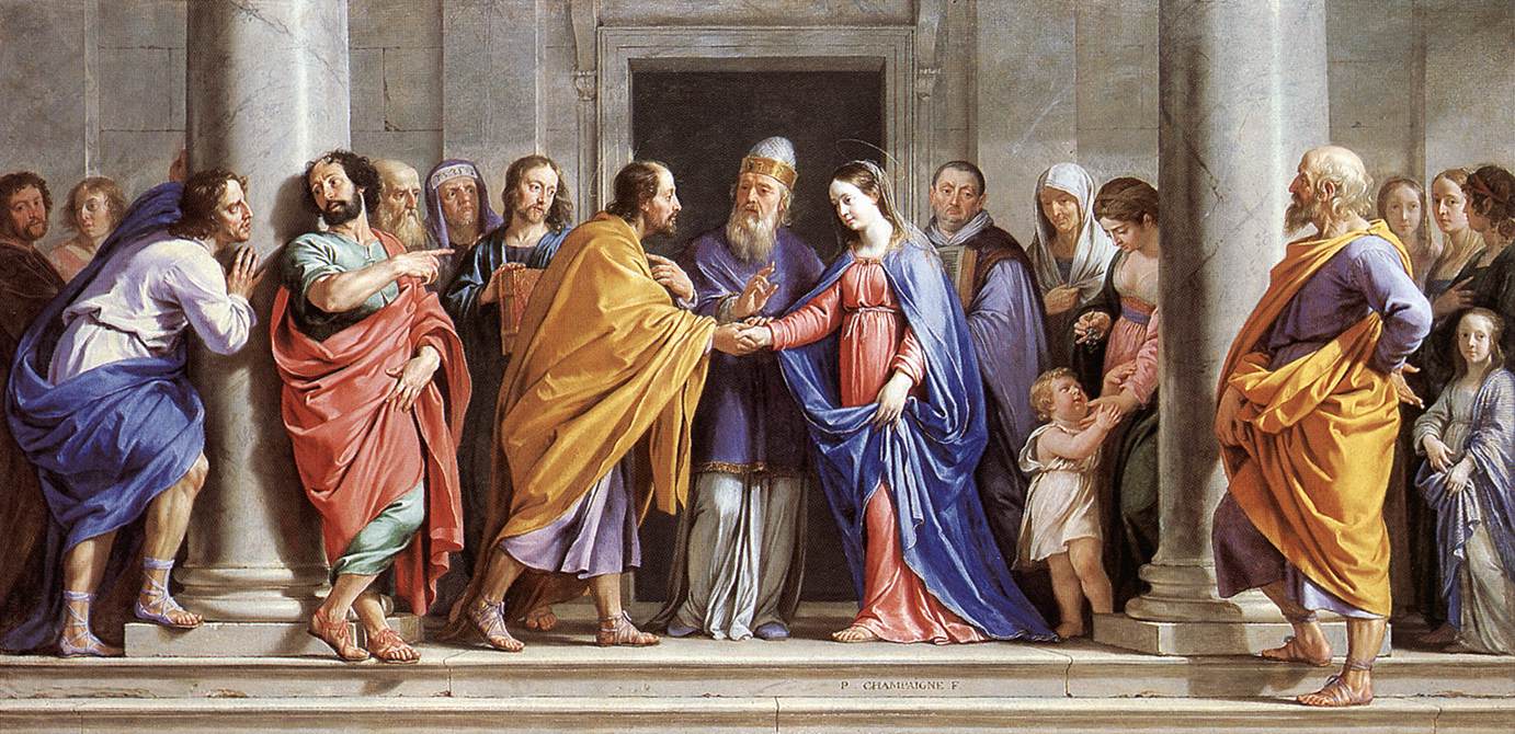 Philippe de Champaigne The Marriage of the Virgin